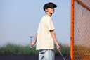 名創(chuàng)優(yōu)品（MINISO）2件裝短袖t恤男夏季純白色重磅純棉寬松半袖男生百搭休閑大碼體恤 【2件裝】白色(空白)+淺米(空白) XL 180 (不起球不掉色) 曬單實拍圖
