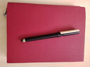 文創(chuàng  )藝2025年新款商務(wù)辦公記事本A5加厚噴邊質(zhì)感皮面橫線(xiàn)本可插筆企業(yè)定制印logo筆記本 A5荔枝紅-紅色噴邊 /送高檔可觸控筆一支 曬單實(shí)拍圖