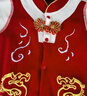 G. DUCKKIDS小黃鴨嬰兒衣服滿月寶寶兔年紅色拜年滿月服紅色喜慶連體衣春秋百 福云紅璃 66cm (66cm)3-6個(gè)月 曬單實(shí)拍圖
