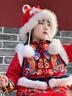 溪谷幽幽祥瑞新年親子可愛(ài)虎頭帽女休閑2025年新年帽冬護耳動(dòng)耳帽保暖加厚 可愛(ài)祥瑞虎頭護耳帽-兒童 曬單實(shí)拍圖