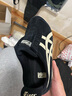 Onitsuka Tiger鬼塚虎MEXICO 66? SLIP-ON男女秋冬加絨一腳蹬休閑鞋 黑色 39.5 曬單實(shí)拍圖