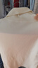 森馬（Semir）森柔毛衫|毛衣女2024新款基礎款高領(lǐng)修身針織衫純色百搭打底衫 白色調00411 S /160/84A 曬單實(shí)拍圖