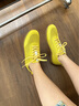 Allbirds【董潔同款】赤足鞋Air Flow呼吸芭蕾鞋春季新款女鞋多巴胺休閑鞋 陽光黃 董潔同款 39 /W9 女碼 曬單實拍圖