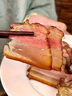 特產(chǎn)優(yōu)聯(lián)正宗四川臘肉土豬五花肉農家自制煙熏湖南湘西特產(chǎn)臘肉整條 500g 煙熏五花臘肉 曬單實(shí)拍圖