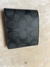蔻馳（COACH）男士錢(qián)包手拿包拼色設計皮質(zhì)耐用皮夾卡夾零錢(qián)夾禮物送男友 66551 QBMI5 曬單實(shí)拍圖