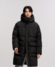 森馬（Semir）輕松羽絨|羽絨服男防水厚外套長款冬裝情侶 黑色(灰鴨絨)90001 XL 曬單實拍圖