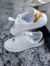 卡賓男鞋春季白色板鞋男士運動(dòng)休閑鞋靴厚底增高鞋透氣百搭潮流鞋子男 白金 41 曬單實(shí)拍圖
