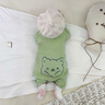 七樂豆嬰兒睡袋小月齡睡衣春秋款連體衣服幼兒寶寶秋裝睡袍四季通用睡裙 奶綠 73cm 曬單實(shí)拍圖
