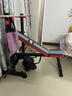 卓牌多功能舉重床家用一體臥推架健身器材可折疊深蹲架杠鈴套裝臥推凳 01臥推架+50公斤黑色杠鈴片 曬單實(shí)拍圖