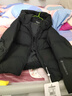坦博爾【爆款】小個(gè)子面包羽絨服女短款連帽保暖韓版秋冬外套TBF330332J 黑色 XL (175) 曬單實(shí)拍圖