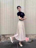 昌祥回力瑪麗珍小皮鞋豆豆鞋子女法式軟底單鞋女2024新款秋冬季平底軟面孕 米白色 【升級專柜版】 37 【標準尺碼】 曬單實拍圖