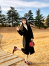 卓詩尼紅色瑪麗珍高跟鞋女2025年秋新款法式小皮鞋珍珠粗跟單鞋女 紅色 37 曬單實拍圖