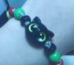 骷髏貓咪編織繩手鏈男女款小眾設計感甜酷中國風(fēng)流蘇彩色手串手飾 M814【彩色貓咪手鏈】 曬單實(shí)拍圖