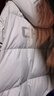 波司登（BOSIDENG）【反季】冬季太空系列羽絨服男女同款情侶長(cháng)款連帽新國標90絨外套 星辰淺灰8A20【卡碼拍小】 L 170/92A 體重約130-150斤 曬單實(shí)拍圖