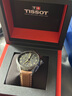 天梭（TISSOT）【官旗】瑞士手表 新款速馳系列計時(shí)碼運動(dòng)防水男表 黑盤(pán)棕帶T116.617.36.052.03 曬單實(shí)拍圖