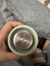 樂(lè )扣樂(lè )扣（LOCK&LOCK）保溫杯茶水分離便攜簡(jiǎn)約高顏值泡茶杯316不銹鋼水杯商務(wù)辦公 綠色 440ml 曬單實(shí)拍圖