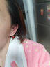 PWL安可拉紅色愛(ài)心耳環(huán)耳圈女2025新款耳釘氣質(zhì)高級感耳墜秋冬耳飾 安可拉紅愛(ài)心耳環(huán) 曬單實(shí)拍圖