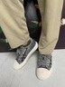 卡賓（CABBEEN）男鞋復古帆布鞋牛仔風(fēng)板鞋舒適休閑鞋潮鞋男 黑色 41  曬單實(shí)拍圖