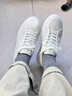 愛(ài)步（ECCO）板鞋女 增高厚底簡(jiǎn)約百搭平底鞋牛皮休閑鞋 街頭856813 HL 白色85681350874 39 曬單實(shí)拍圖