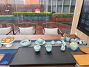唐帕（TANGPA）汝窯茶具套裝冰裂高端陶瓷泡茶壺家用客廳會(huì)客高檔功夫茶杯套裝 汝窯19頭【天青-西施壺】 19頭 曬單實(shí)拍圖