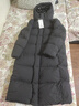 高梵黑金鵝絨服航海機(jī)能3.0八格男女同款長款冬季羽絨服 黑色 L  曬單實(shí)拍圖