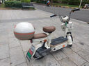 雅迪摩登電動(dòng)車(chē)淘淘后尾箱DQ6S電瓶車(chē)樂(lè )糖B60后備箱原裝正品通用 【明珠】奶白+替換后靠背支架 曬單實(shí)拍圖