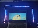 SKYDIMORGB電腦氛圍燈帶電競房間裝飾桌面顯示器背燈隨屏變色同步追光燈 【24寸顯示器】三邊款送卡扣背膠 曬單實(shí)拍圖