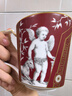 Wedgwood[11.11保價(jià)]文藝復興馬克杯金粉年華骨瓷咖啡杯精致水杯奢禮速達 文藝復興鎏金紅馬克杯1個(gè)300ml 曬單實(shí)拍圖
