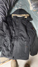 貓人棉服男秋冬棉衣羊羔絨連帽夾克保暖外套加厚襖子上衣 深灰色 L 曬單實拍圖