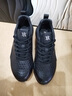 雅格獅丹（Aquascutum）男鞋2025新款夏季男士休閑運動鞋頭層牛皮透氣防滑鞋子男 黑色 40 【偏大一碼】 曬單實拍圖