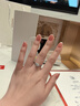 DR現貨光芒求婚鉆戒鉑金戒指BELIEVE結婚戒指女禮物紀念日節日禮物 【尊享私制】30分H色VS1_3VG_NON 曬單實(shí)拍圖