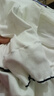 嫻妃 雙面穿德絨打底衫女2022秋冬保暖半高領(lǐng)木耳邊針織長(cháng)袖T恤上衣女洋氣可外穿顯瘦長(cháng)袖T恤女 珍珠白 XL(120-150斤) 曬單實(shí)拍圖