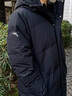 安踏（ANTA）雪殼羽絨服丨四防保暖長(zhǎng)款羽絨男女同款冬季新款加厚保暖休閑棉服 【XL充絨量230G】基礎(chǔ)黑7909-2 XL 男180 曬單實(shí)拍圖