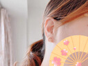 悠萊5G黃金愛心扭扭耳釘女999足金光珠星星耳環(huán)養(yǎng)耳棒耳飾送女友禮物 愛心耳釘一對(duì) 約1.8g 曬單實(shí)拍圖