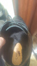卡帝樂鱷魚（CARTELO）軟牛皮男士皮鞋商務(wù)正裝鞋男耐磨透氣皮鞋男KJ02 黑色加棉款 44 曬單實拍圖