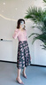 顏域碎花半身裙套裝女2025早春新款穿搭一整套針織開(kāi)衫上衣兩件套 粉色 S 曬單實(shí)拍圖