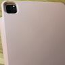 治霆適用ipad pro保護套11英寸3+Y折720°旋轉通用Pro234代2022/21版支撐透明亞克力防彎硬殼可拆分-粉 曬單實(shí)拍圖