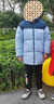 安奈兒（Annil）童裝女童中長(cháng)款羽絨服2024冬新款 恬靜藍 170  曬單實(shí)拍圖