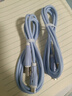 昊微120W快充安卓數據線(xiàn)6A閃充MicroUSB老式加粗長(cháng)帶燈手機充電線(xiàn)器套裝車(chē)載適用華為OPPO榮耀小米vivo 夢(mèng)幻藍【micro階梯口】6A快充加粗線(xiàn)|兩條裝 1米 曬單實(shí)拍圖