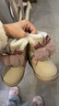 戴維貝拉【商場同款】童鞋女寶寶雪地靴冬季兒童加絨棉靴保暖短靴 曬單實拍圖