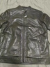 皮爾卡丹（pierre cardin）海寧真皮皮衣男中老年冬季保暖綿羊皮立領(lǐng)夾克加絨加厚男爸爸裝 黑色H07 XL 180 建議140-155斤 曬單實(shí)拍圖