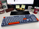 羅技（Logitech）優(yōu)選系列K865機械鍵盤 無線藍牙雙模鍵盤（K845升級款）104鍵全尺寸 游戲商務辦公鍵盤鼠標套裝 K865霧靄藍+雪山櫻花收納袋 曬單實拍圖