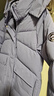水孩兒（SOUHAIT）童裝男童女童長(zhǎng)款羽絨服冬季新款三防厚外套上衣 霧藍(lán)紫 150 曬單實(shí)拍圖