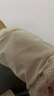 渾小象袖套女羽絨服套袖護袖兒童防水袖套上班冬季防臟手袖辦公洗碗袖頭 短款防水蕾絲花邊袖套【奶咖色】 曬單實拍圖