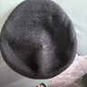 肯默貝雷帽男女羊毛保暖王嘉爾同款蓓蕾反戴帽子禮物 黑色均碼 曬單實拍圖