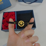 中國黃金CHINA GOLD銅錢(qián)平安扣黃金手鏈男足金瑪瑙手繩結婚紀念日禮物送男友老公生日 足金乾坤圈銅錢(qián)瑪瑙手繩 曬單實(shí)拍圖