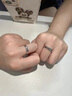 法蔻輕奢山海與共情侶戒指一對(duì)求婚對(duì)戒表白送女友七夕情人節(jié)生日禮物 山海與共情侶對(duì)戒【精美禮盒】 曬單實(shí)拍圖