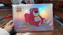 迪士尼（Disney）馬克筆專用圖畫本 鐳射封面30頁美術本 兒童文具繪畫本 加厚防滲透 草莓熊A75025-T1X 曬單實拍圖