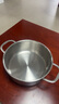 Momscook 不銹鋼火鍋鍋復(fù)底304平底雙耳具電磁爐通用 22×9cm火鍋【熱銷款】 22cm 曬單實(shí)拍圖