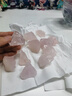 唯誠(chéng)天然粉紫白黃黑綠水晶原石碎石無(wú)火香薰原石水晶擴(kuò)香石水晶原料 粉水晶原石200克 曬單實(shí)拍圖